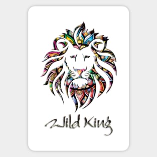 wild king Sticker